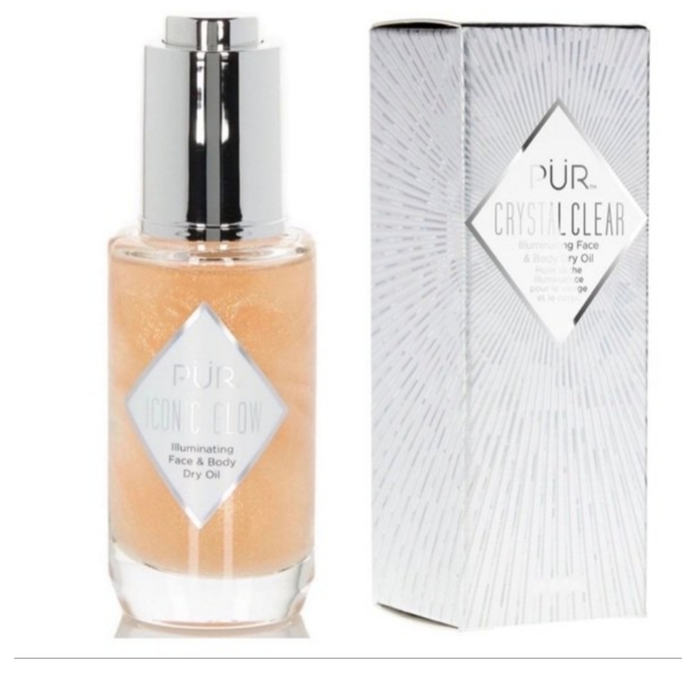 PUR Iconic Glow Illuminating Face and Body Dry Oil NIB 1oz
